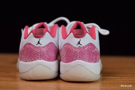 (W) RUST 11 RETRO - AH7860-106 JORDAN LOW PINK SNAKE 1128